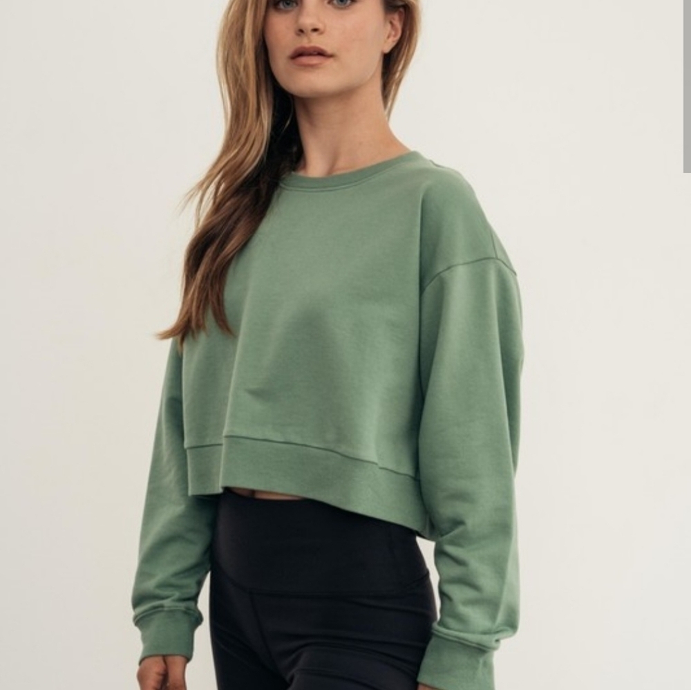NWT cropped sweater